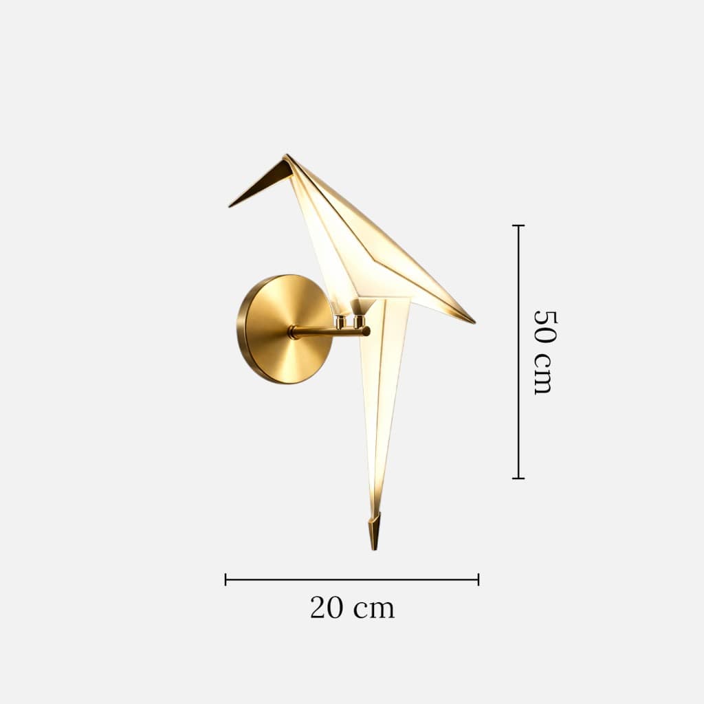 Lampe murale oiseau - Flux Lampe murale oiseau - Flux : Éclairez votre intérieur