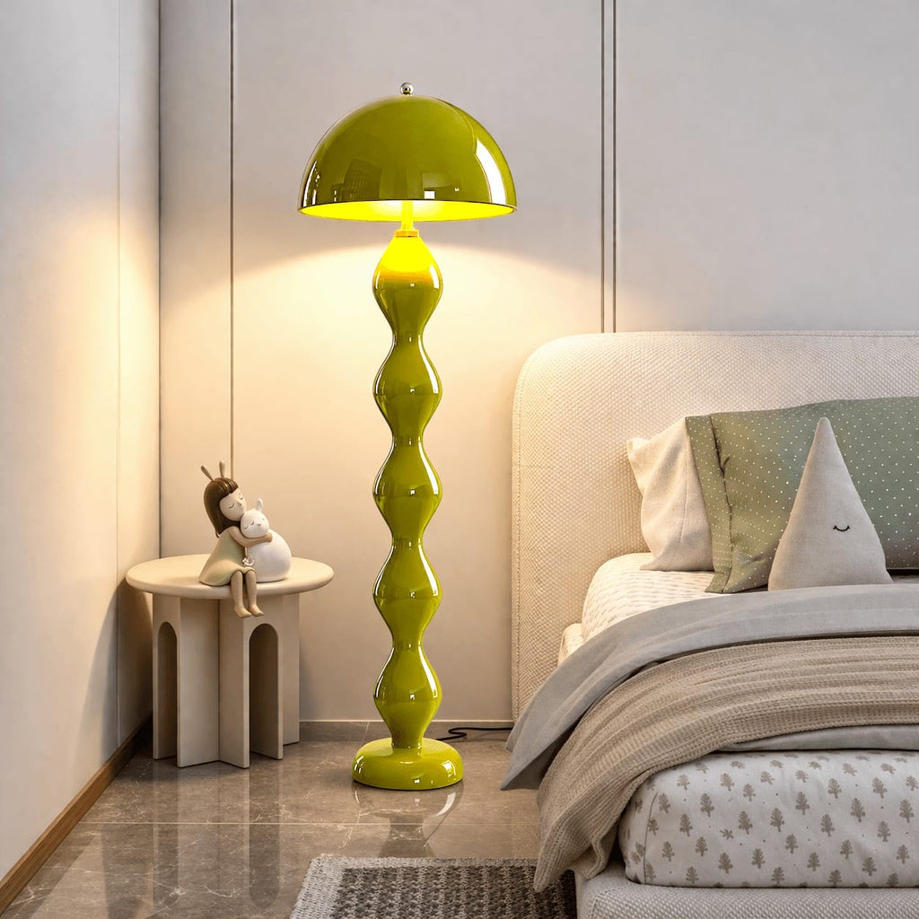 Abat jour lampadaire sur pied - Laro Abat jour lampadaire sur pied - Laro Ambiance chic