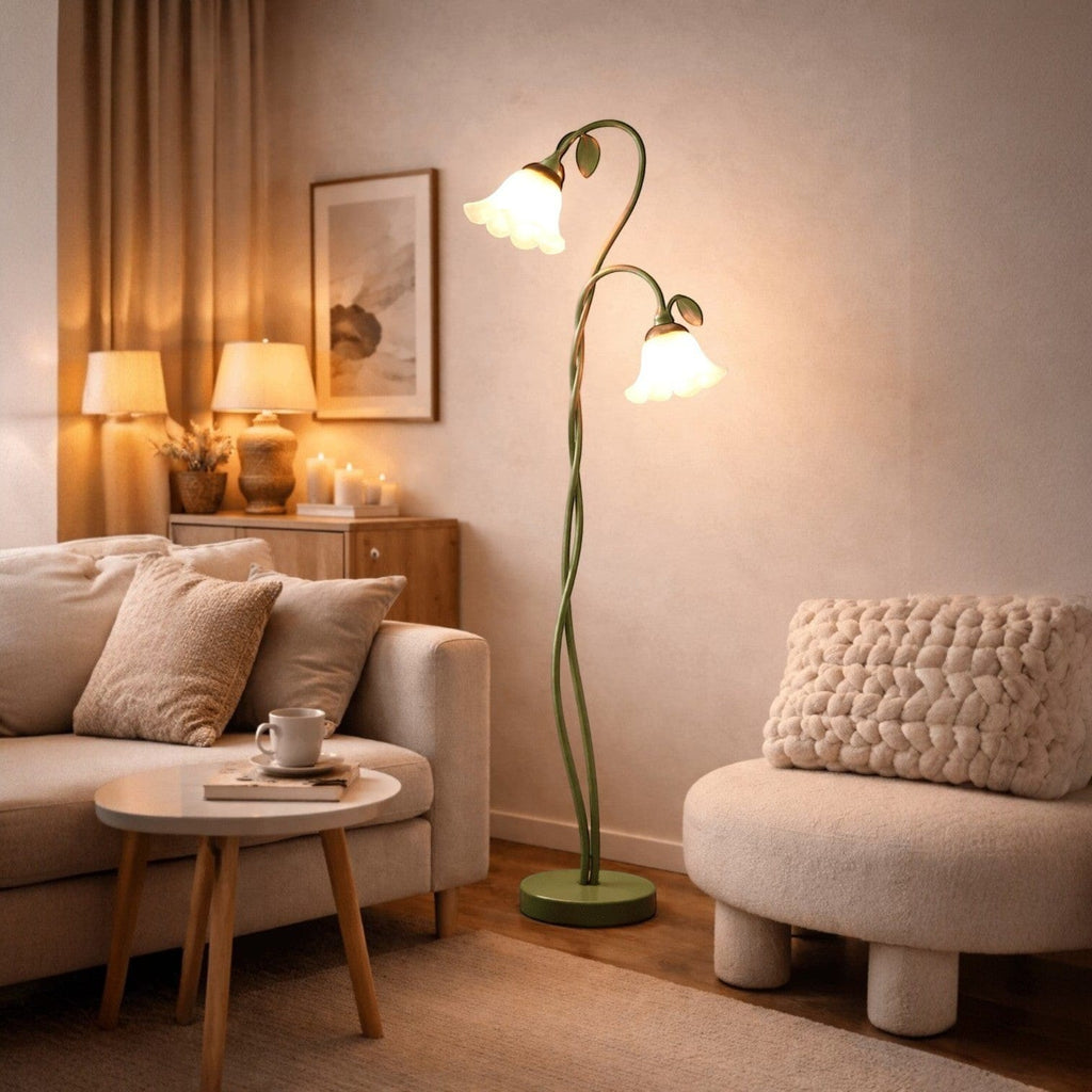 Lampe florale - Lila Lampe florale - Lila