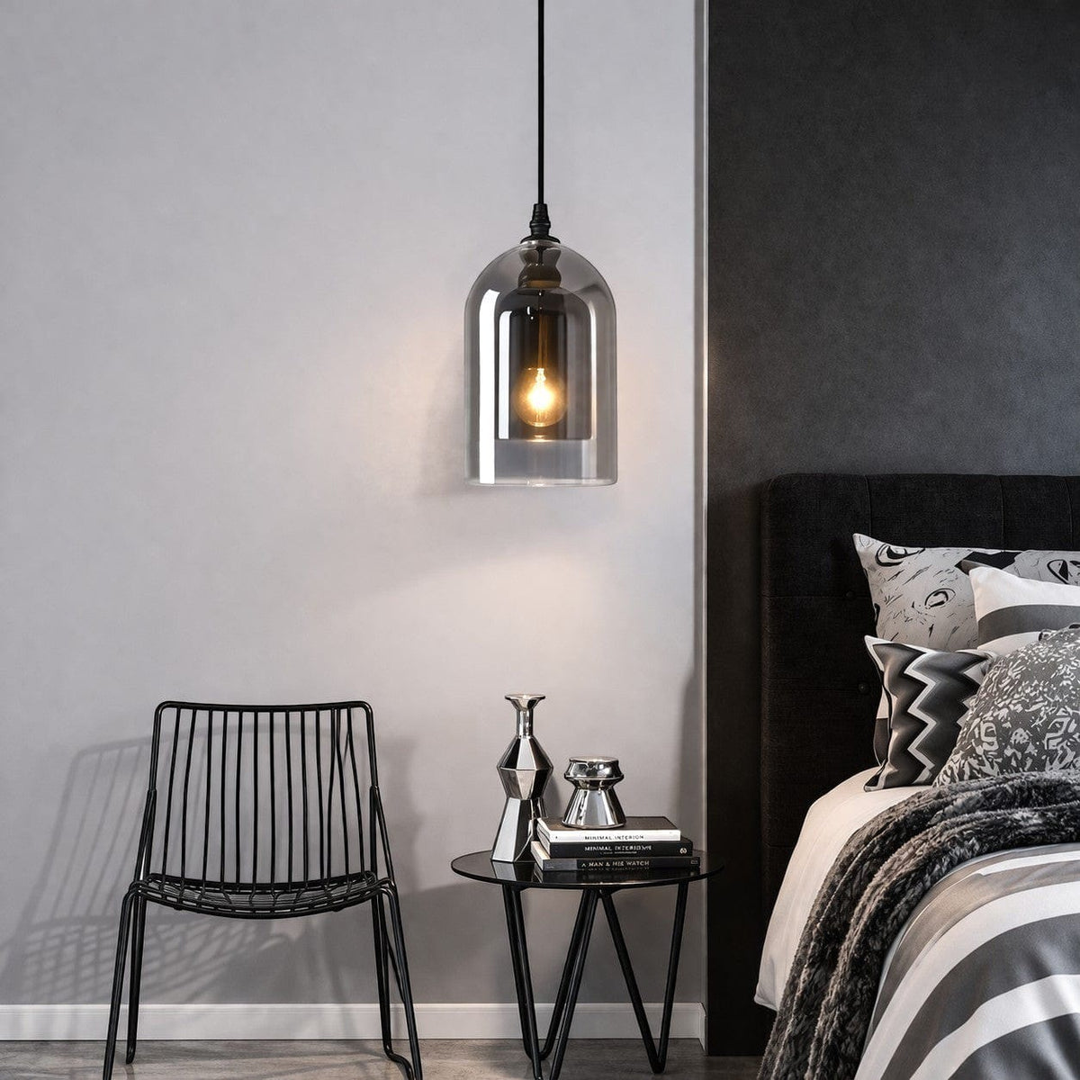 Lampe suspendu en verre - Koro Lampe suspendu en verre - Koro Éclairez votre intérieur