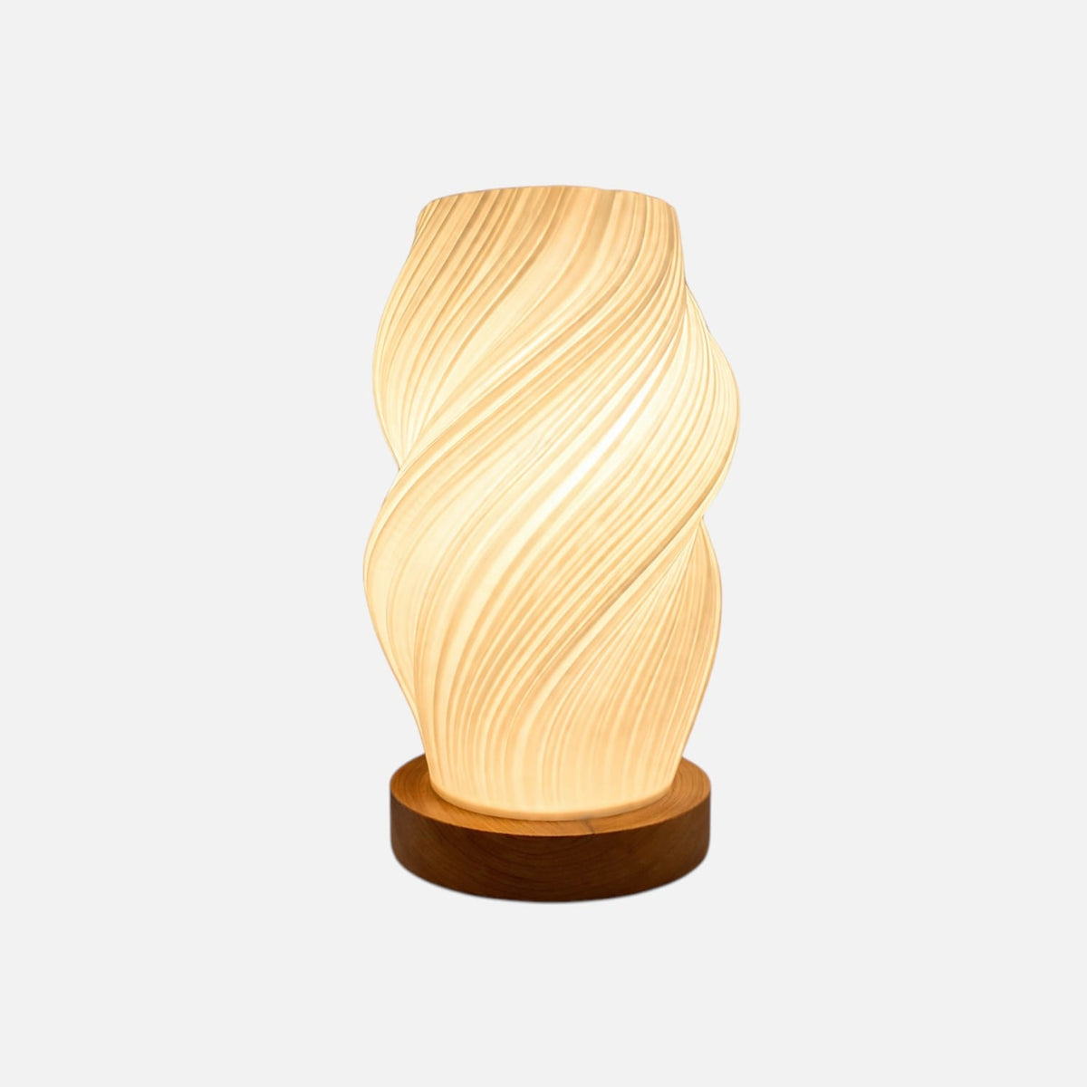 Lampe de table pied bois - Yva Lampe de table pied bois - Yva - Illuminez avec style
