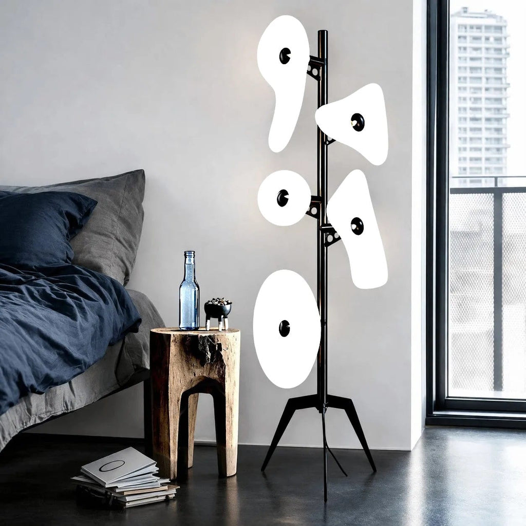 Lampe art deco sur pied - Lotus Lampe art deco sur pied - Lotus : Éclairez votre style