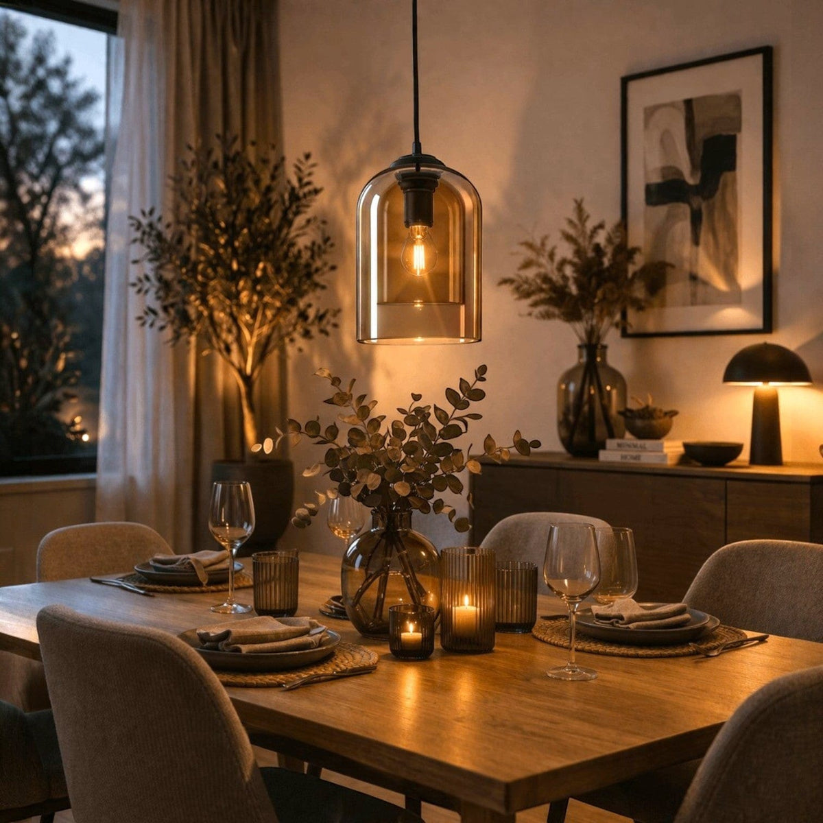 Lampe suspendu en verre - Koro Lampe suspendu en verre - Koro Éclairez votre intérieur
