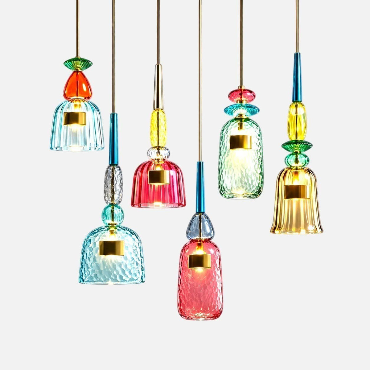 Suspension lampe verre - Color Suspension lampe verre - Color Choisissez votre couleur