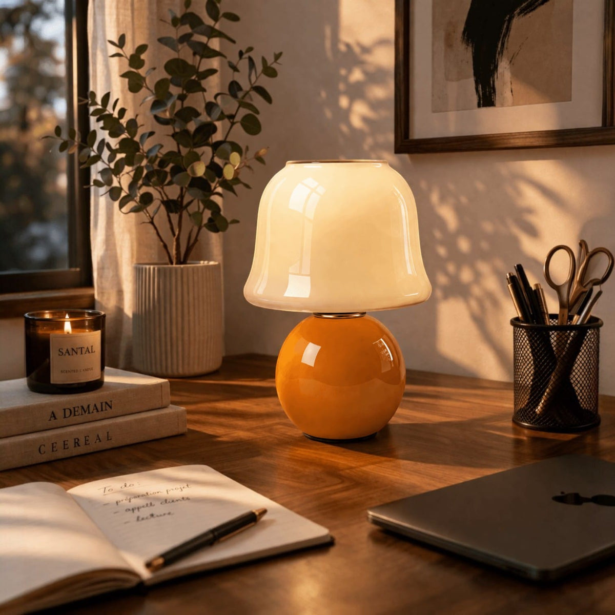 Lampe bureau champignon - Uza Lampe bureau champignon - Uza Illuminez votre bureau