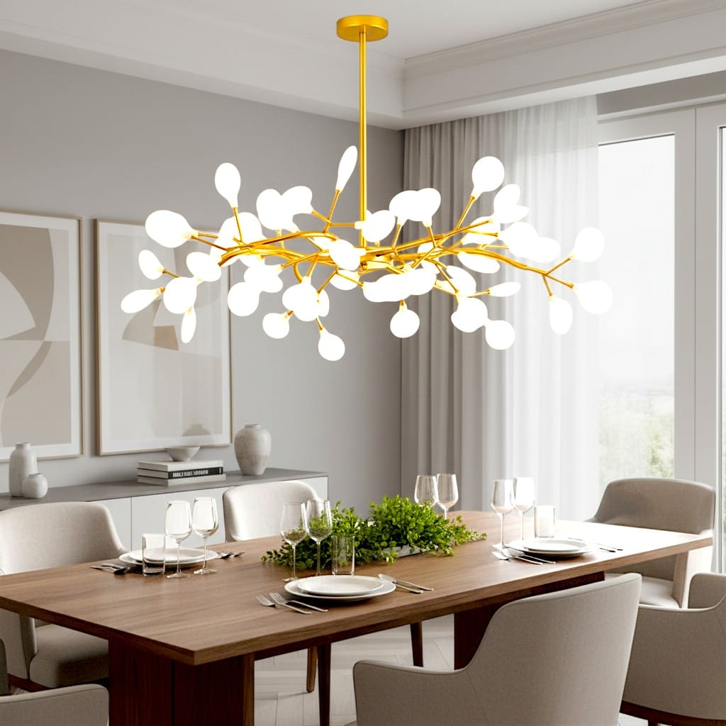 Lustre plafonnier design - Oslo Lustre plafonnier design - Oslo : éclat assuré