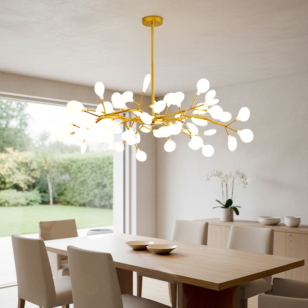 Lustre plafonnier design - Oslo Lustre plafonnier design - Oslo : éclat assuré