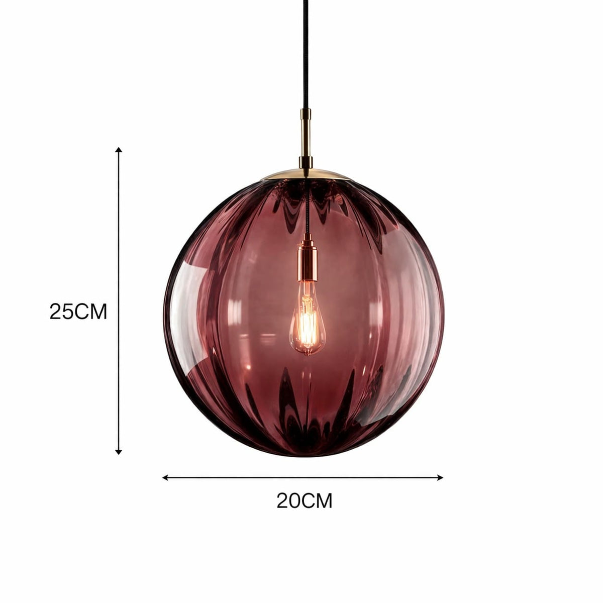 Suspension boule verre - Tara Suspension boule verre - Tara