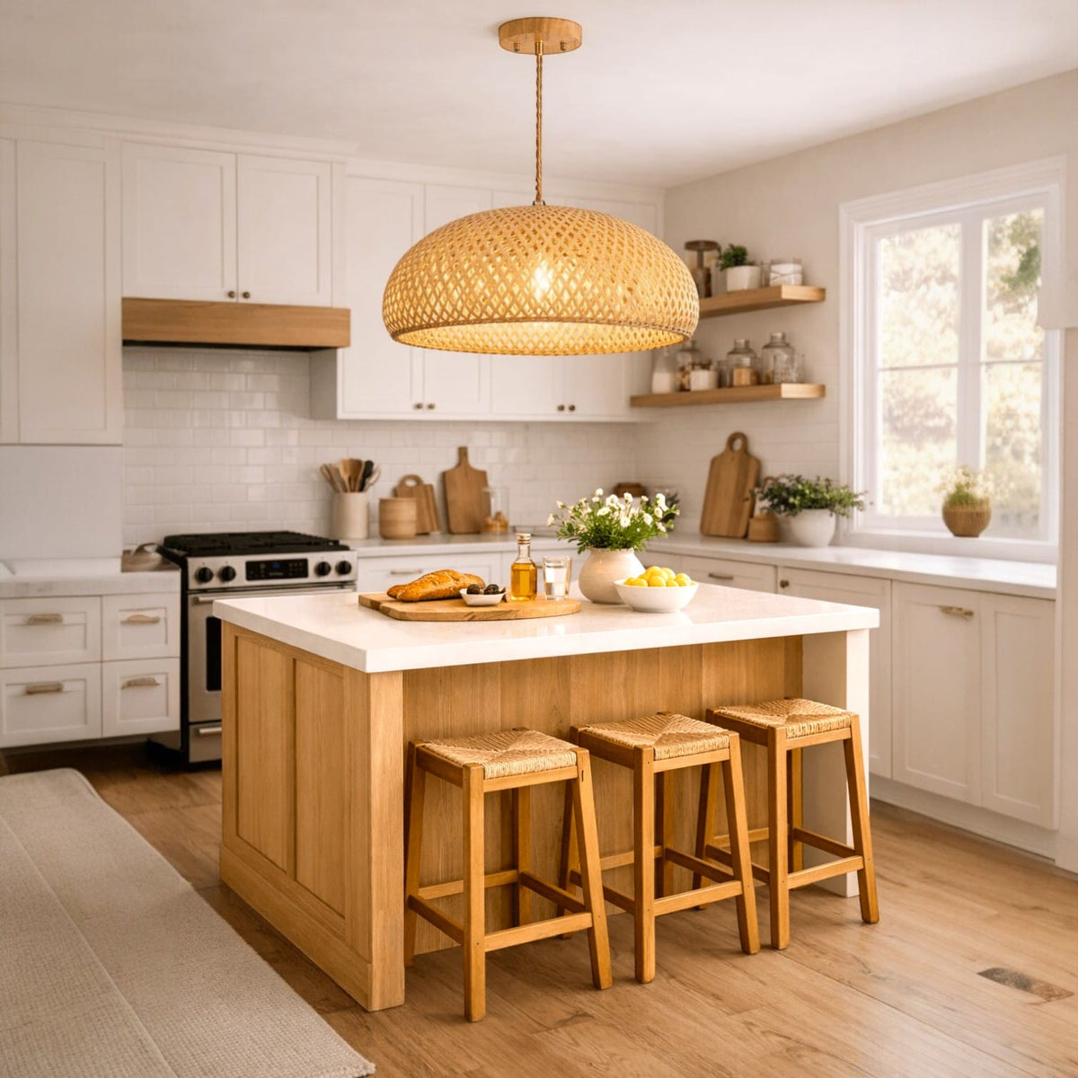 Lampe suspendue rotin - Viva Lampe suspendue rotin - Viva Éclairez votre intérieur!