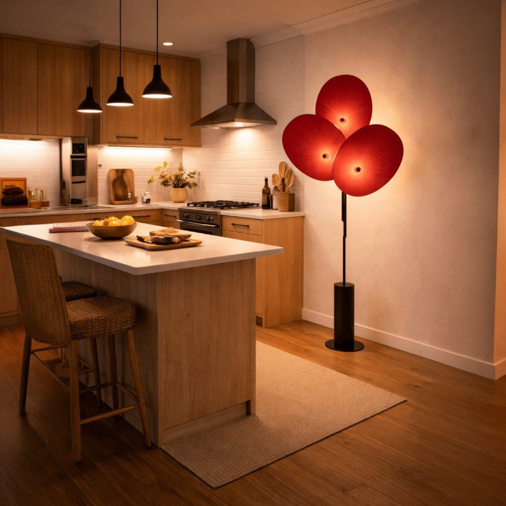 Lampadaire floral - Tula Lampadaire floral - Tula : Illuminez votre décor
