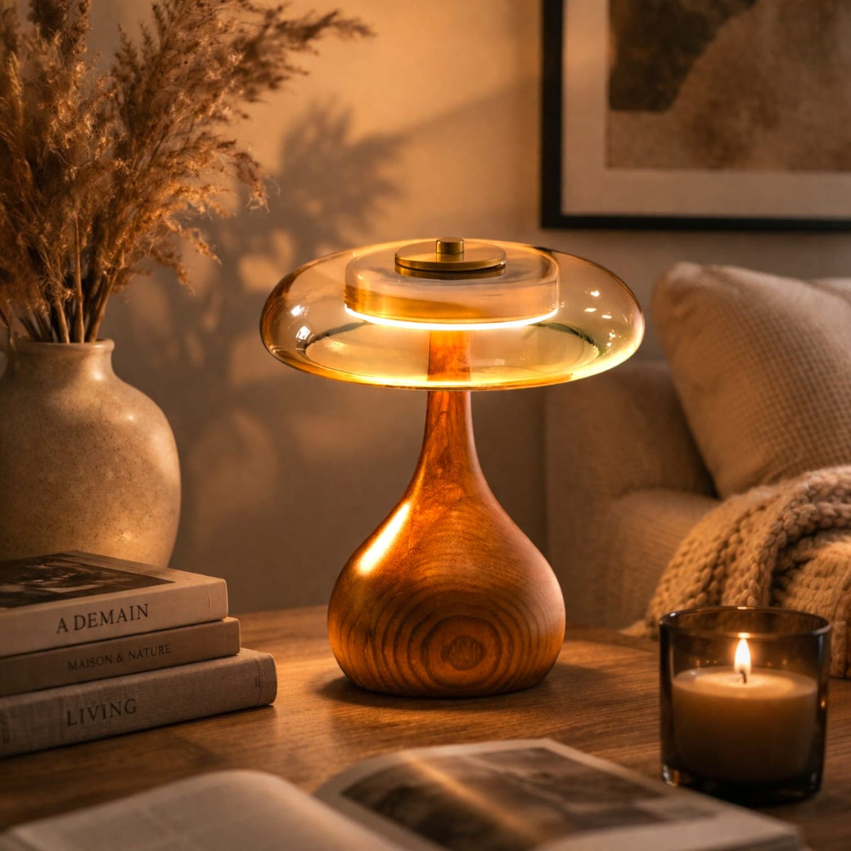 Lampe à poser rétro - Lux Lampe à poser rétro - Lux : sublimez votre déco