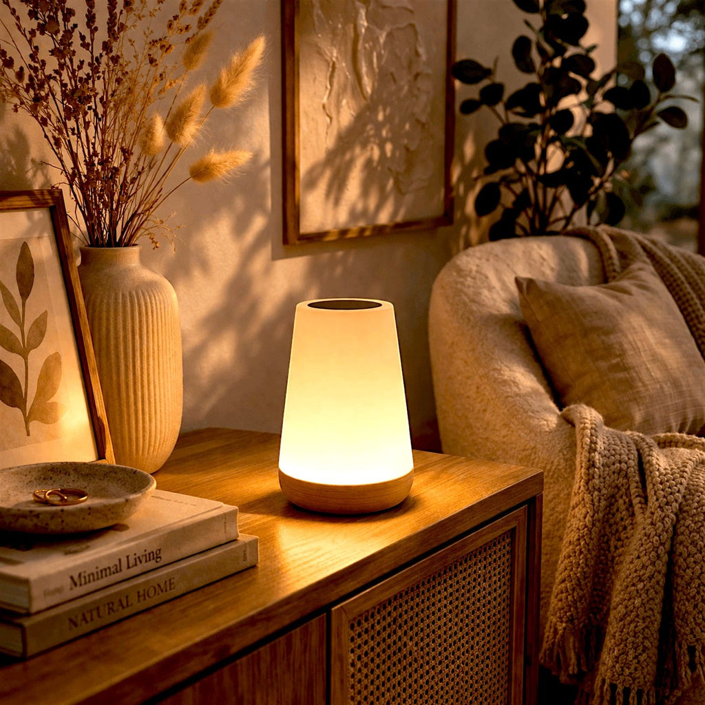 Lampe veilleuse tactile - Actis Lampe veilleuse tactile - Actis : Touchez pour éclairer