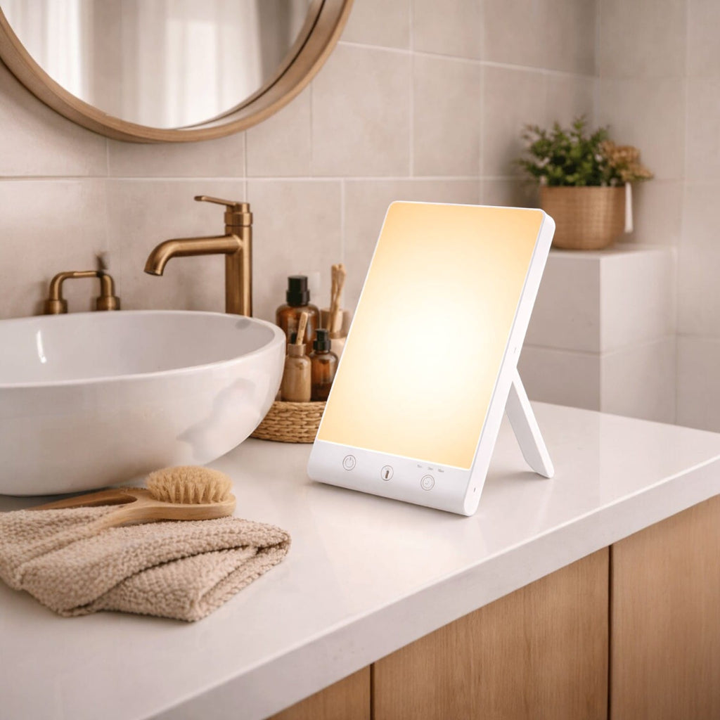 10000 Lux LED SAD Light Daylight Therapy Lamp 3200k Happy Mood Light Touch Dimmable for Winter Anti Depression LED NightLights 10000 Lux LED SAD Light Daylight Therapy Lamp 3200k Happy Mood Light Touch Dimmable for Winter Anti Depression LED NightLights