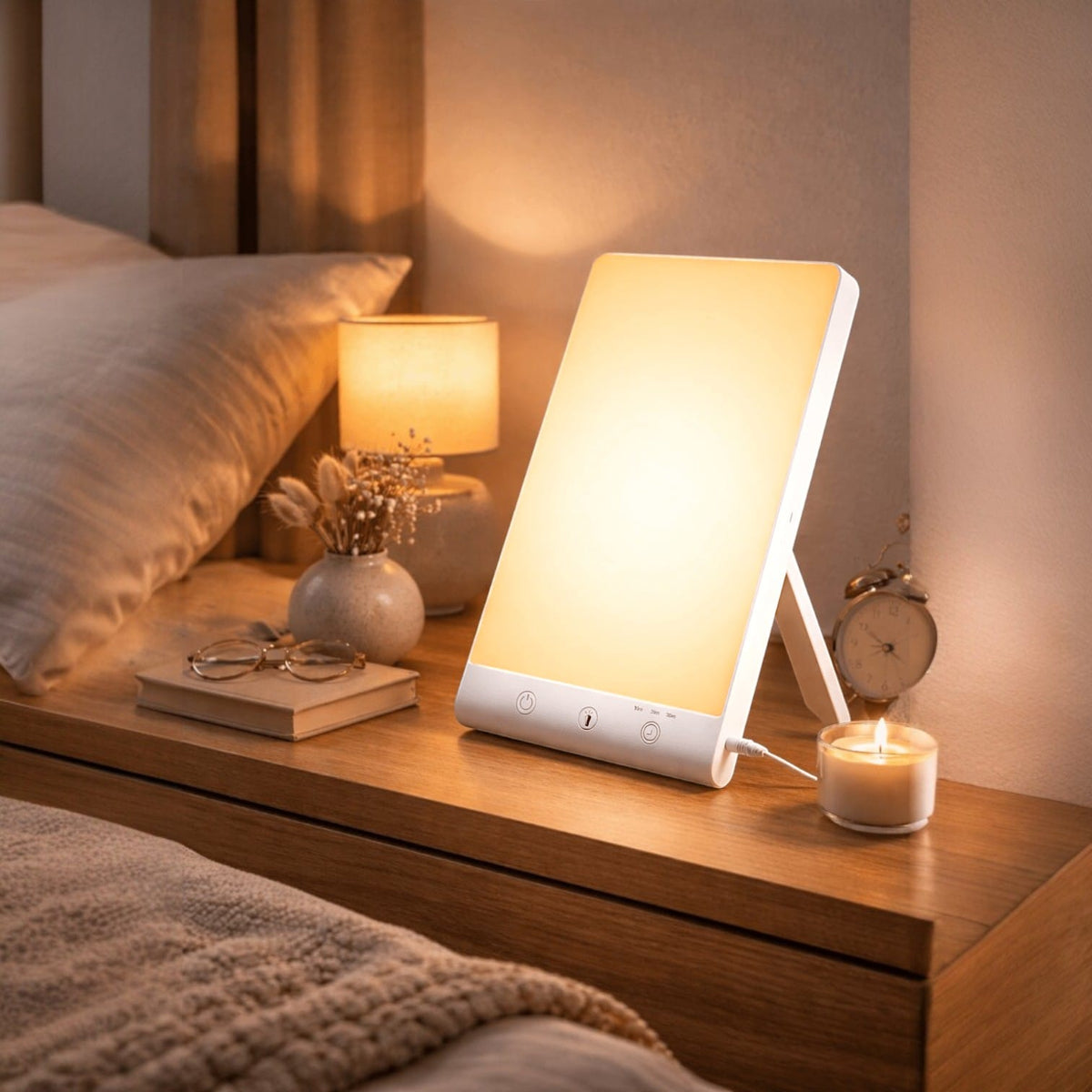 10000 Lux LED SAD Light Daylight Therapy Lamp 3200k Happy Mood Light Touch Dimmable for Winter Anti Depression LED NightLights 10000 Lux LED SAD Light Daylight Therapy Lamp 3200k Happy Mood Light Touch Dimmable for Winter Anti Depression LED NightLights