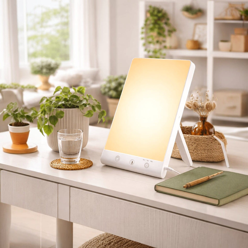 10000 Lux LED SAD Light Daylight Therapy Lamp 3200k Happy Mood Light Touch Dimmable for Winter Anti Depression LED NightLights 10000 Lux LED SAD Light Daylight Therapy Lamp 3200k Happy Mood Light Touch Dimmable for Winter Anti Depression LED NightLights