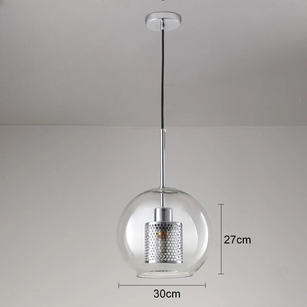 Lampe suspendue verre soufflé - Dory Lampe suspendue verre soufflé - Dory Éclat artisanal