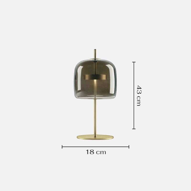 Lampe de table en verre - Lumio Lampe de table en verre - Lumio Illumine votre séjour