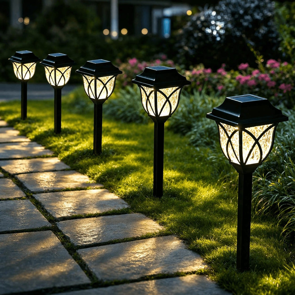 Lampe jardin led solaire - Dolia Lampe jardin led solaire - Dolia Illuminez l’extérieur
