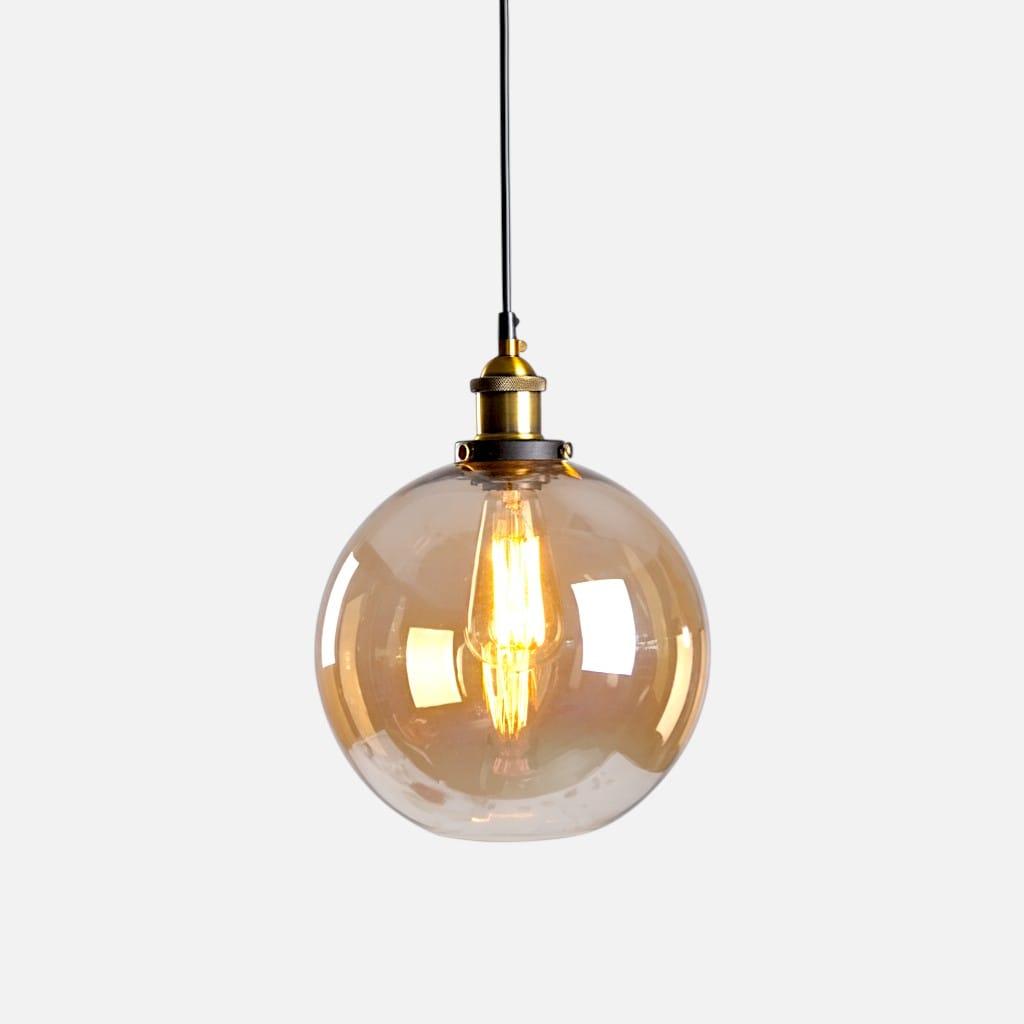 Suspension boule verre vintage - Mora Suspension boule verre vintage - Mora Style rétro.