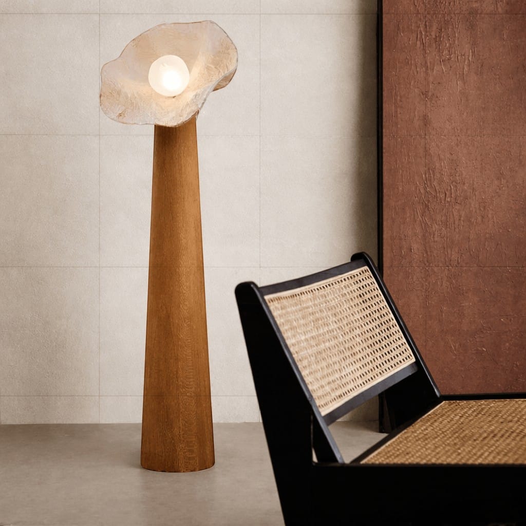 Lampe en bois massif - Satura Lampe en bois massif - Satura : Sublimez votre déco