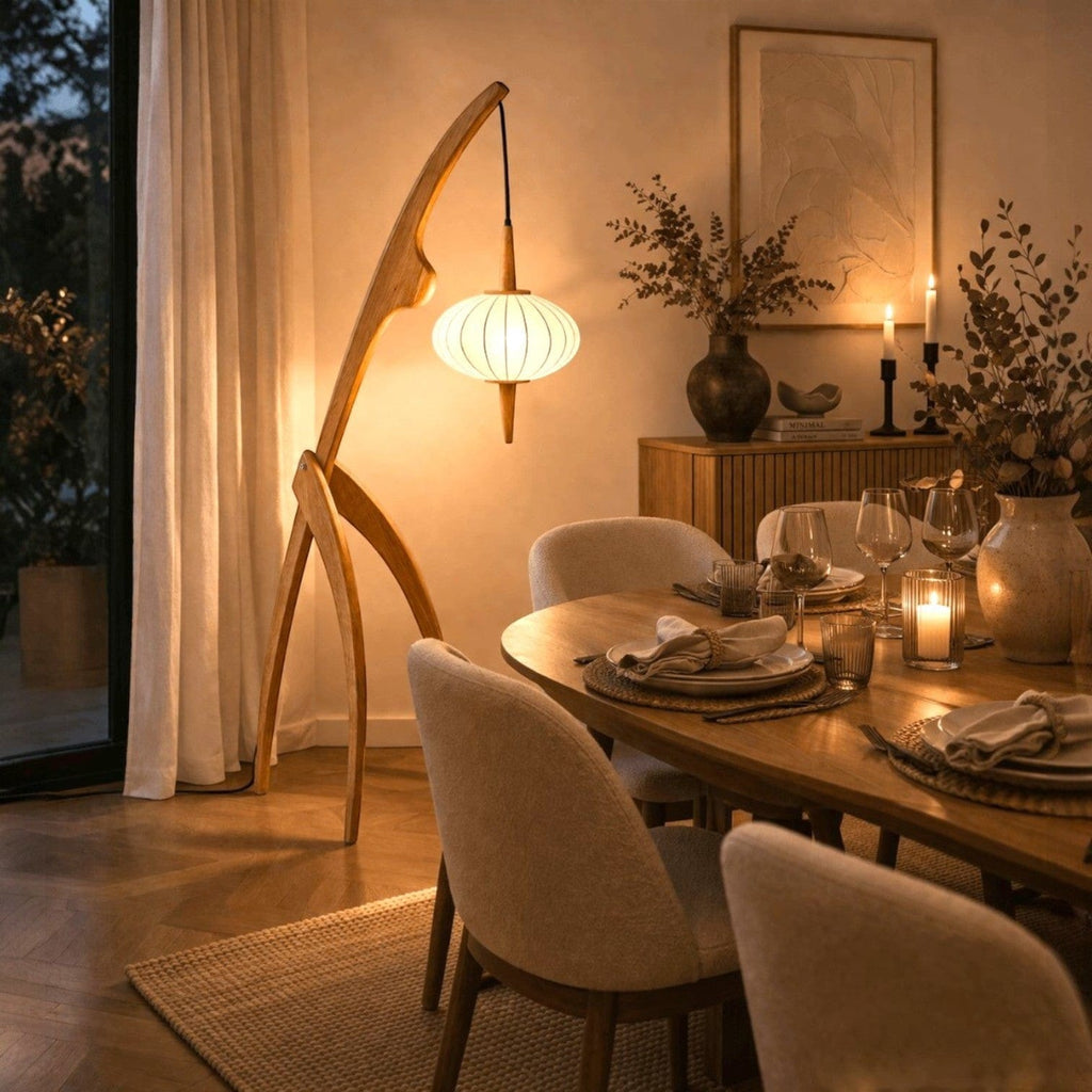 Lampadaire bois design - Alia Lampadaire bois design - Alia Illuminez votre intérieur