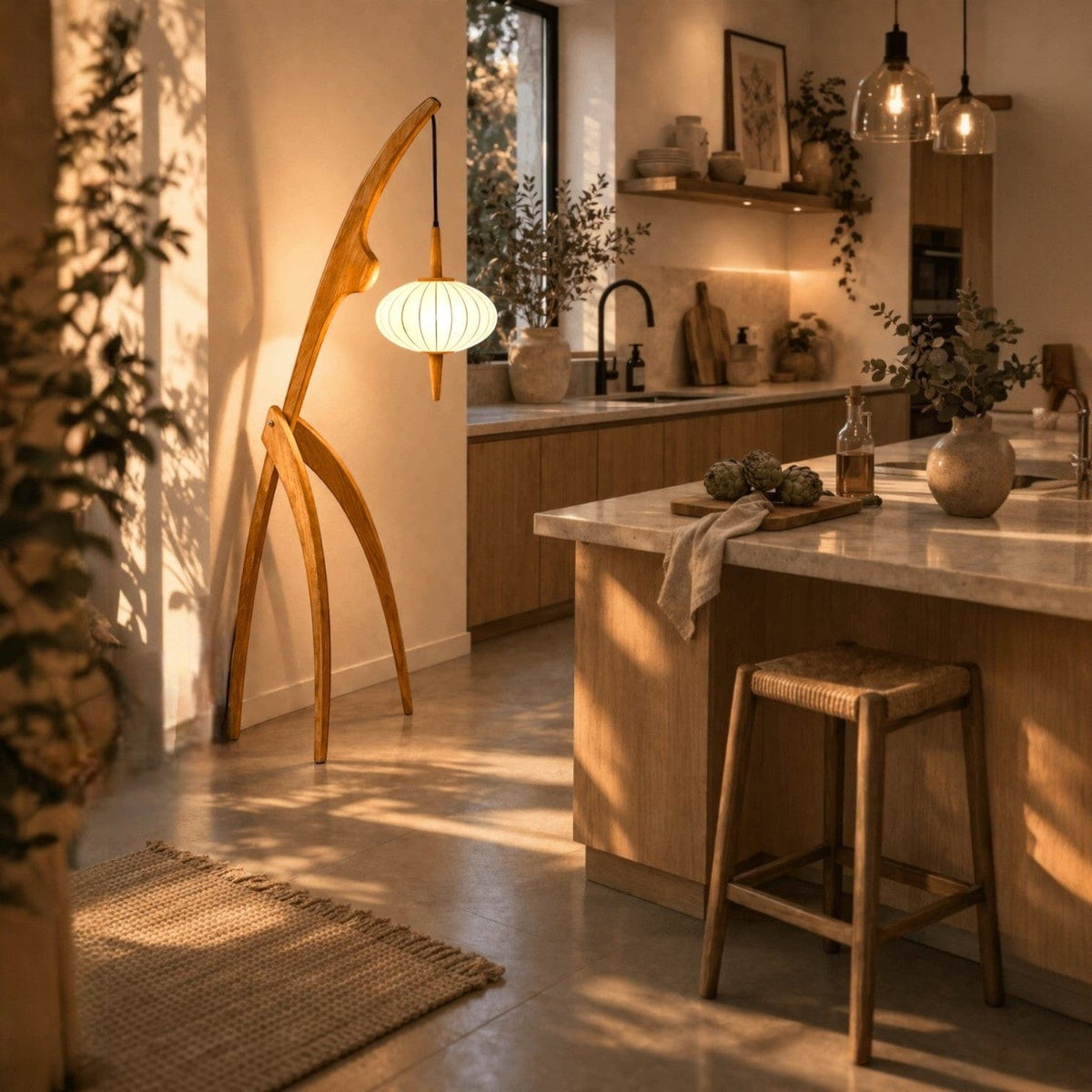 Lampadaire bois design - Alia Lampadaire bois design - Alia Illuminez votre intérieur