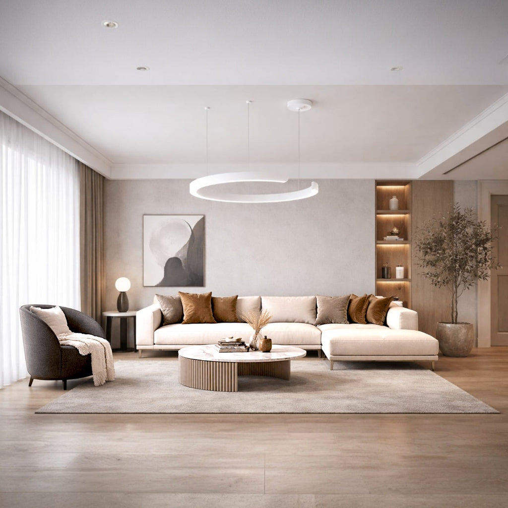lustre anneau led - Iva lustre anneau led - Iva : Éclairez votre espace