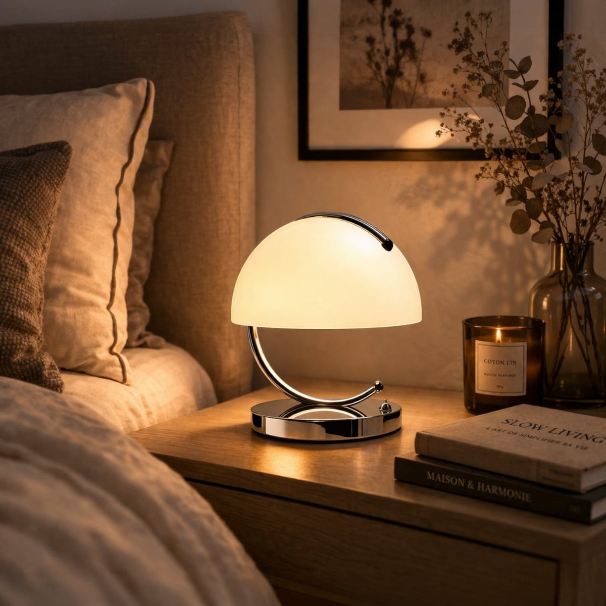 Lampe de table minimaliste - Nala Lampe de table minimaliste - Nala Éclaire avec style
