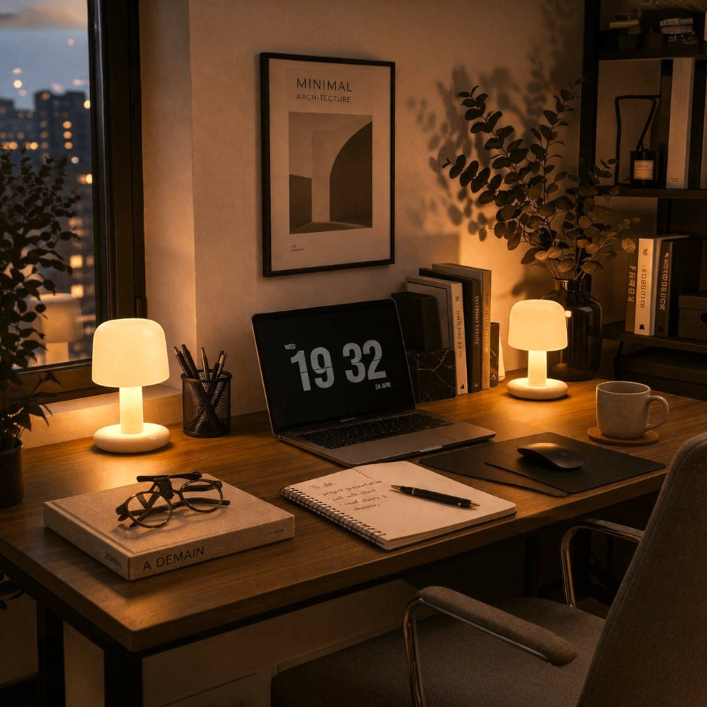 Mini lampe bureau - Actis Mini lampe bureau - Actis Puissante et compacte
