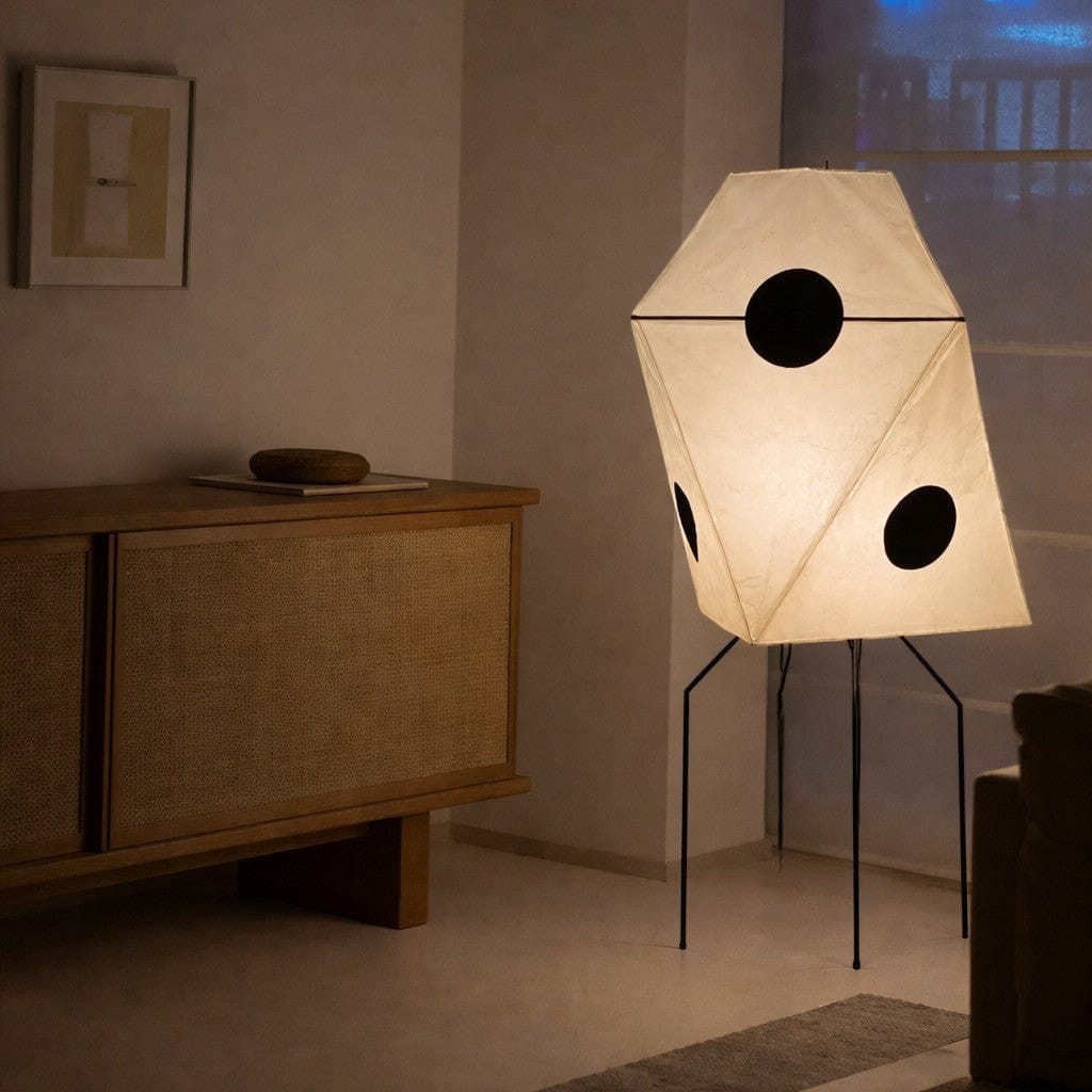 Lampe japonaise papier sur pied - Jiro Lampe japonaise papier sur pied - Jiro Ambiance zen !
