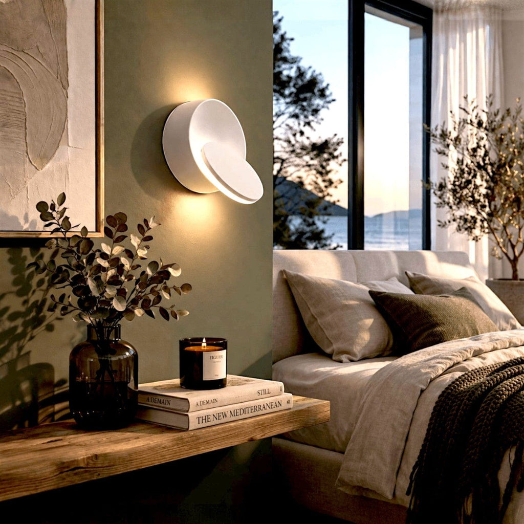 Lampe murale rotative - Satir Lampe murale rotative - Satir Illuminez en un tour