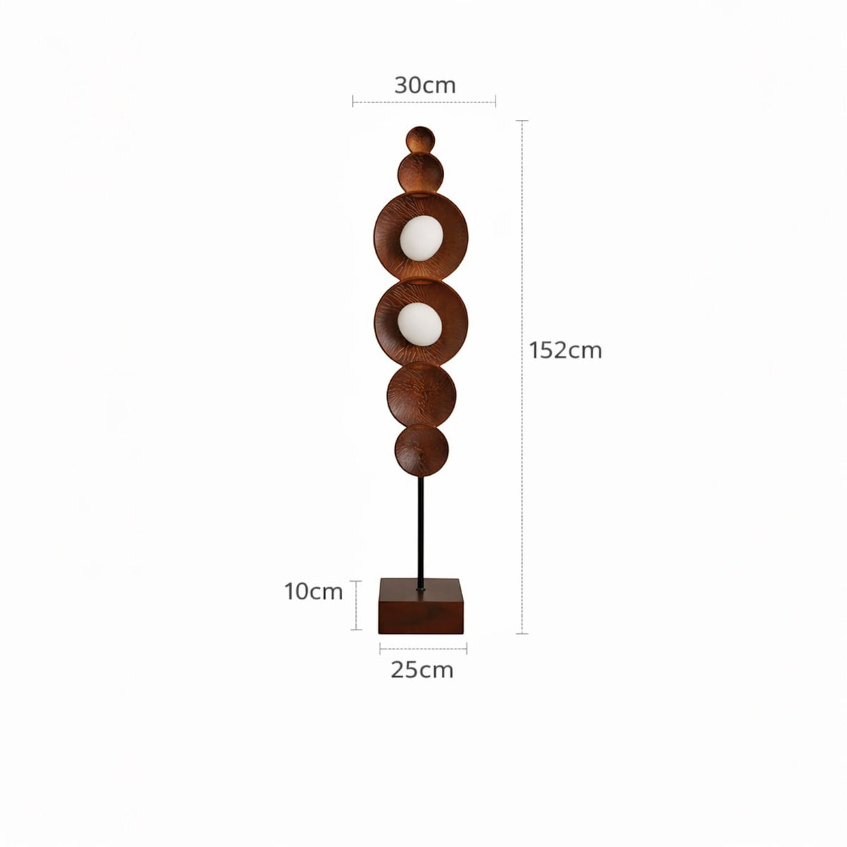 Lampe sur pied design bois - Rota Lampe sur pied design bois - Rota Éclairez votre espace
