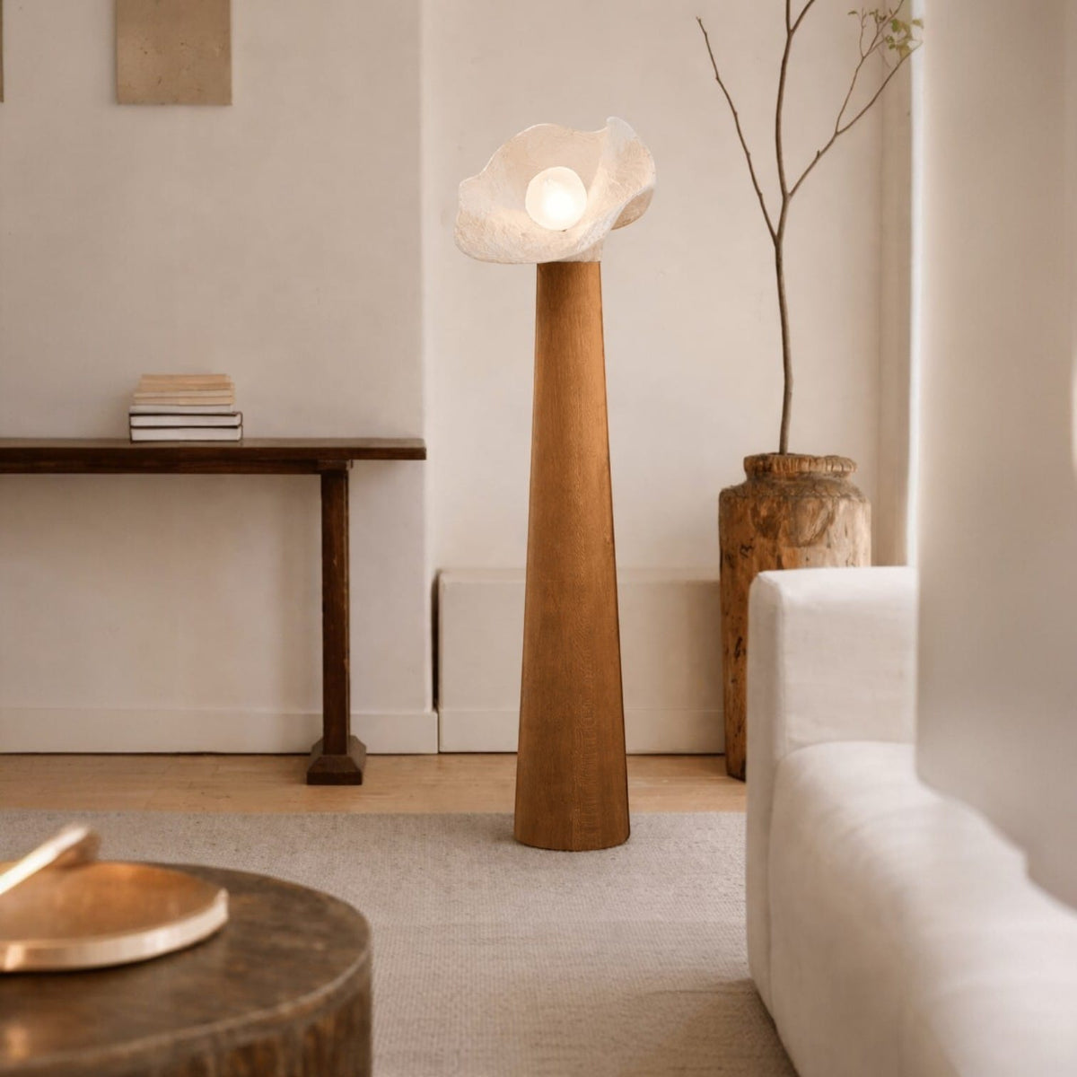 Lampe en bois massif - Satura Lampe en bois massif - Satura : Sublimez votre déco