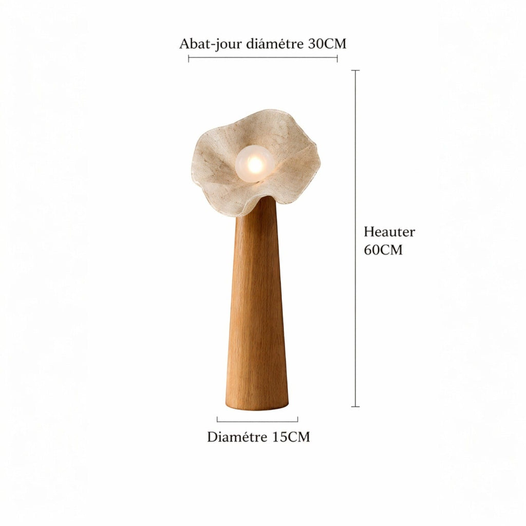 Lampe en bois massif - Satura Lampe en bois massif - Satura : Sublimez votre déco
