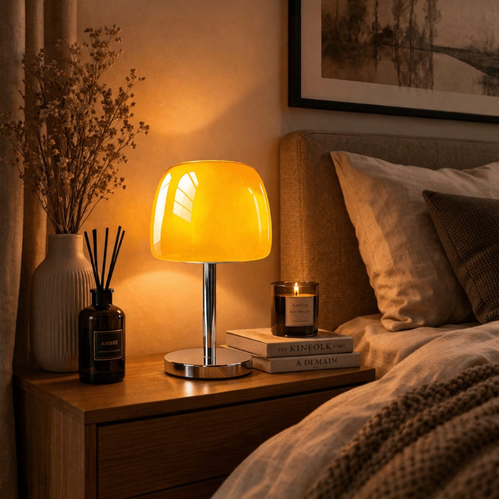 Lampe champignon chevet - Qali Lampe champignon chevet - Qali Apporte du charme